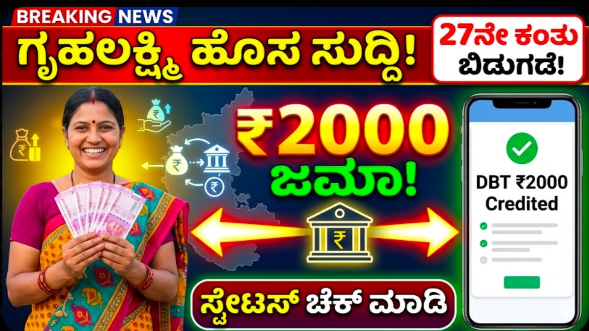 Gruhalakshmi Amount